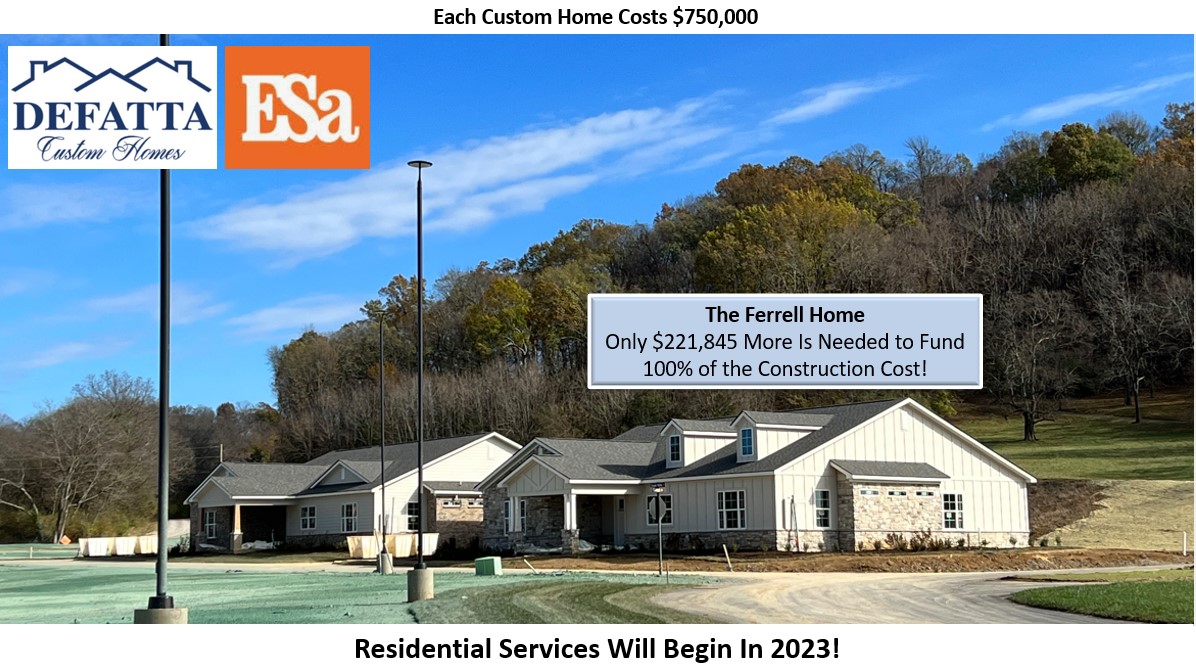 Ferrell Home $221,000 left to raise