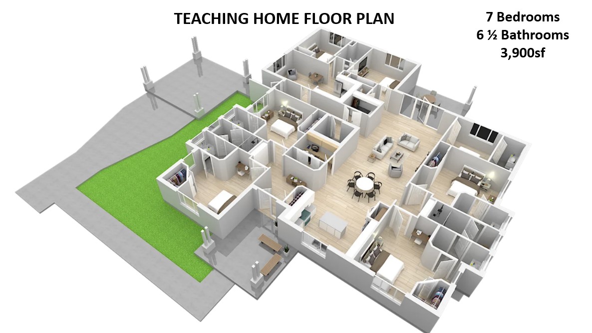 Teaching Home Floor Plan